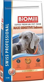 Biomill Swiss Professional Maxi Sensitive Salmon and Rice