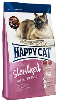 Happy cat Supreme Sterilised Voralpen Rind