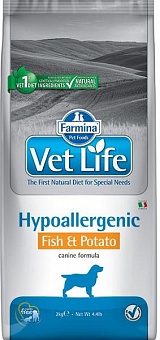 Farmina Vet Life Dog Hypoallergenic Fish & Potato