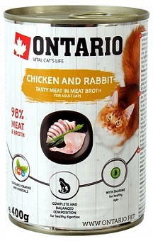 Ontario chicken and rabbit 400 .