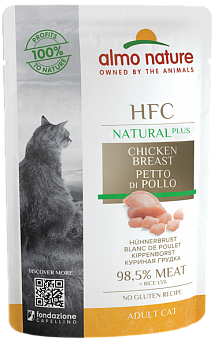 Almo Nature HFC Natural Plus Chicken Breast 55 .