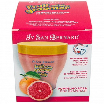 Iv San Bernard Fruit of the Groomer Pink Grapefruit Mask 250 .  �5