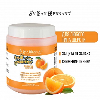 Iv San Bernard Fruit of the Groomer Orange Mask 1 .  �3
