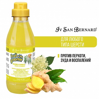 Iv San Bernard Fruit of the Groomer Ginger&Elderbery Shampoo 500 .  �6