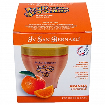 Iv San Bernard Fruit of the Groomer Orange Mask 250 .  �5