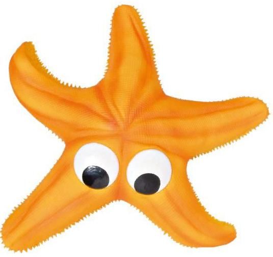 Trixie игрушка морская звезда 23 см латекс 
