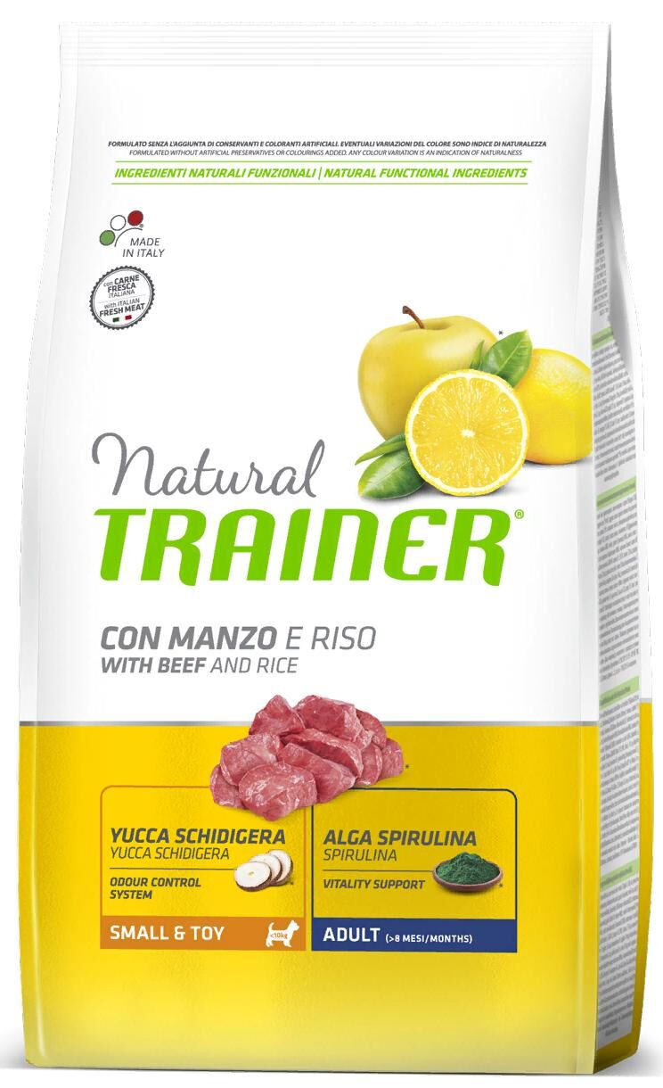 Trainer Natural Small & Toy Adult Beef Rice