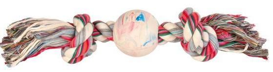 Trixie веревка с мячом 36 см.