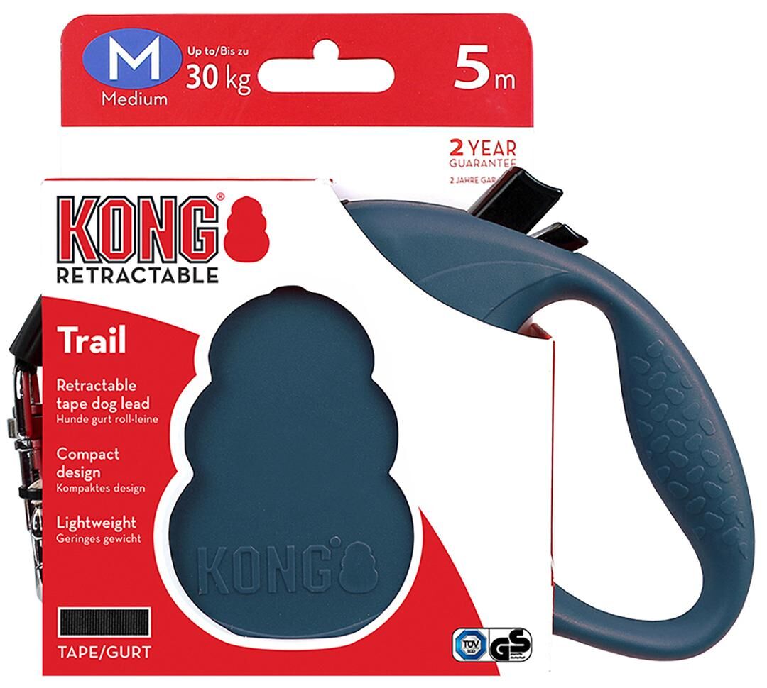 KONG Trail M до 30 кг 5 м. синяя