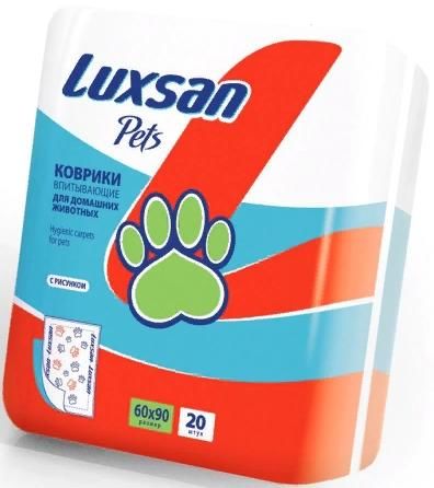 Luxsan пеленки для животных 60х90 см. 20 шт.