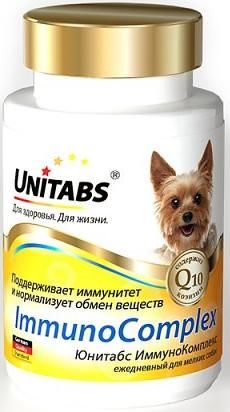 Unitabs ImmunoComplex для мелких собак 100 таб.