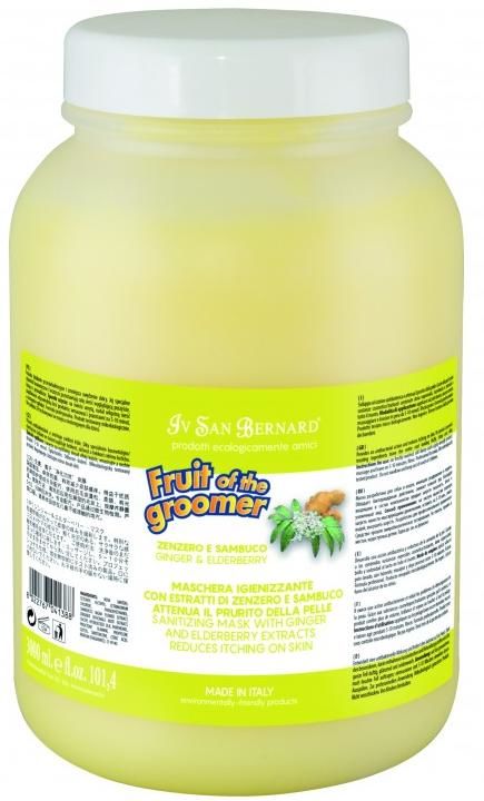 Iv San Bernard Fruit of the Groomer Ginger&Elderbery Shampoo 3,25 л 