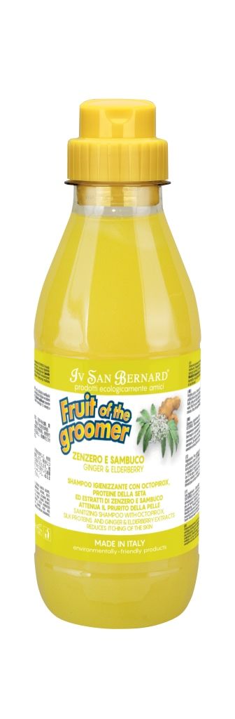 Iv San Bernard Fruit of the Groomer Ginger&Elderbery Shampoo 500 мл 