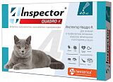 Inspector Quadro капли для кошек от 4 до 8 кг