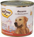 Мнямс консервы для собак Фегато по-венециански 600 гр.