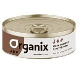 Organix консервы для собак Утка, индейка, картофель 100 гр.