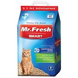 Mr. Fresh древесный для короткошерстных кошек 9 л.