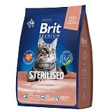 Brit Premium Cat Sterilised Salmon