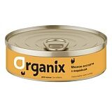 Organix консервы для котят Мясное ассорти с индейкой 100 гр.