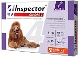 Inspector Quadro капли для собак от 10 до 25 кг