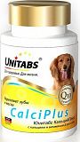 Unitabs CalciPlus с кальцием, фосфором и витамином Д для собак 100 таб.