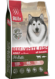 Blitz Holistic Beef & White Fish All Breeds Grain Free