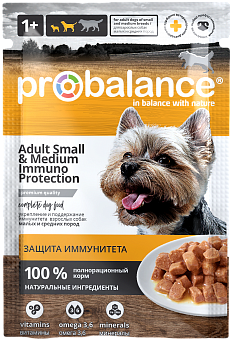 Probalance паучи для собак малых и средних пород 85 гр.