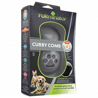 FURminator   Curry Comb  5 .  �4