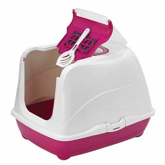 Moderna туалет Flip Cat 50x39x37h розовый. Фото пїЅ2