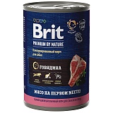 Brit Premium By Nature с говядиной 410 гр.