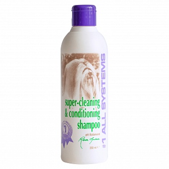 1 All Systems Super Cleaning&Conditioning Shampoo 250 .