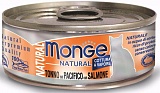 Monge Cat Natural тунец лосось 80 гр.