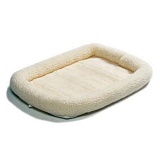 MidWest Pet Bed лежанка флисовая 60х45см белая