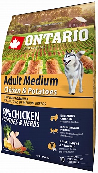 Ontario Adult Medium chicken & potatoes