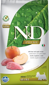 Farmina N&D Prime Boar & Apple Adult Mini