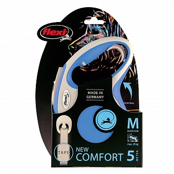FLEXI New Comfort M 25кг, 5м, серый/синий. Фото пїЅ2