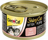 GimCat ShinyCat для котят цыпленок 70 гр.