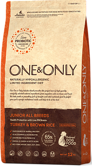 One&Only Turkey & Rice JUNIOR All Breeds