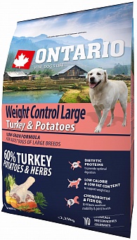 Ontario Weight Control Large turkey & potatoes