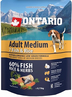 Ontario Adult Medium 7 fish & rice