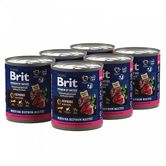 Brit Premium By Nature с сердцем и печенью 850 гр.. Фото пїЅ4