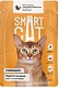 Влажный корм Smart Cat с кусочками курочки и морковью в нежном соусе 85 гр.