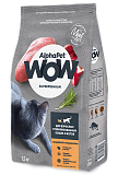 AlphaPet WOW для стерилизованных кошек индейка с потрошками