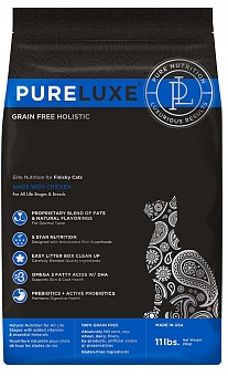 PureLuxe Elite Nutrition for finicky cats with chicken