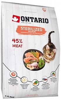Ontario Cat Sterilised Salmon