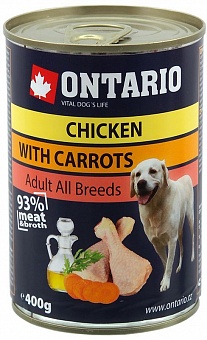Ontario chicken with carrot 400 .