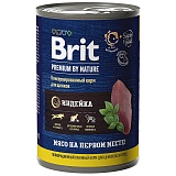 Brit Premium By Nature с индейкой для щенков 410 гр.