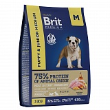 Brit Premium Dog Puppy and Junior Medium