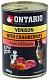 Ontario venison with cranberries 400 .