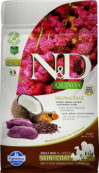 Farmina N&D Dog Quinoa Skin&coat Venison